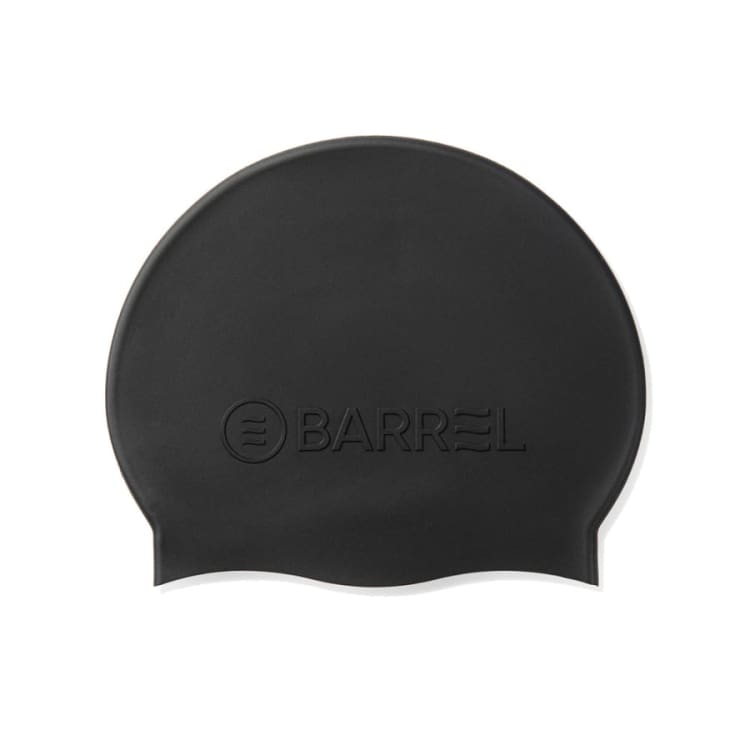 Barrel Basic Embossing Silicone Swim Cap - BLACK - Barrel / Black / ON - Swim Caps | BARREL HK