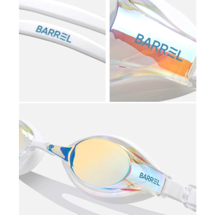 Barrel Glide Mirror Swim Goggle-AURORA/WHITE - Barrel / Aurora/White / OSFA - Swim Goggles | BARREL HK