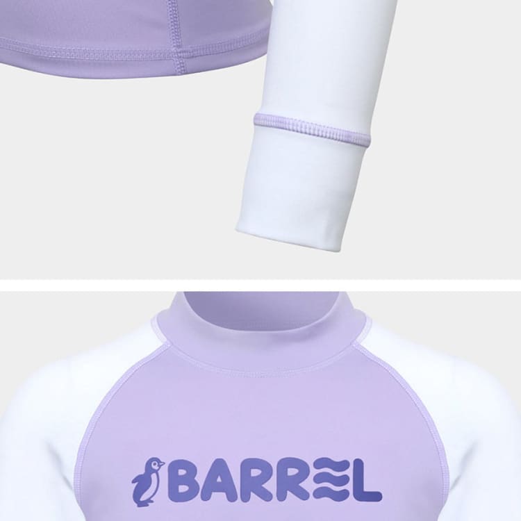 Barrel Kids Essential Rash Guard-LAVENDER - Rashguards | BARREL HK