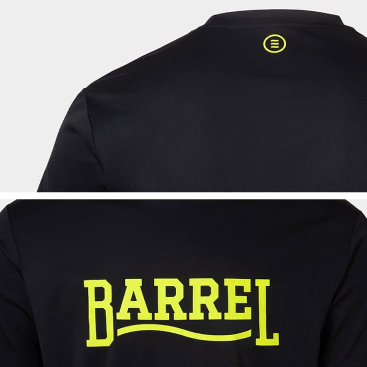 Barrel Men Romantic Motion S/S Rashguard-BLACK - Rashguards | BARREL HK