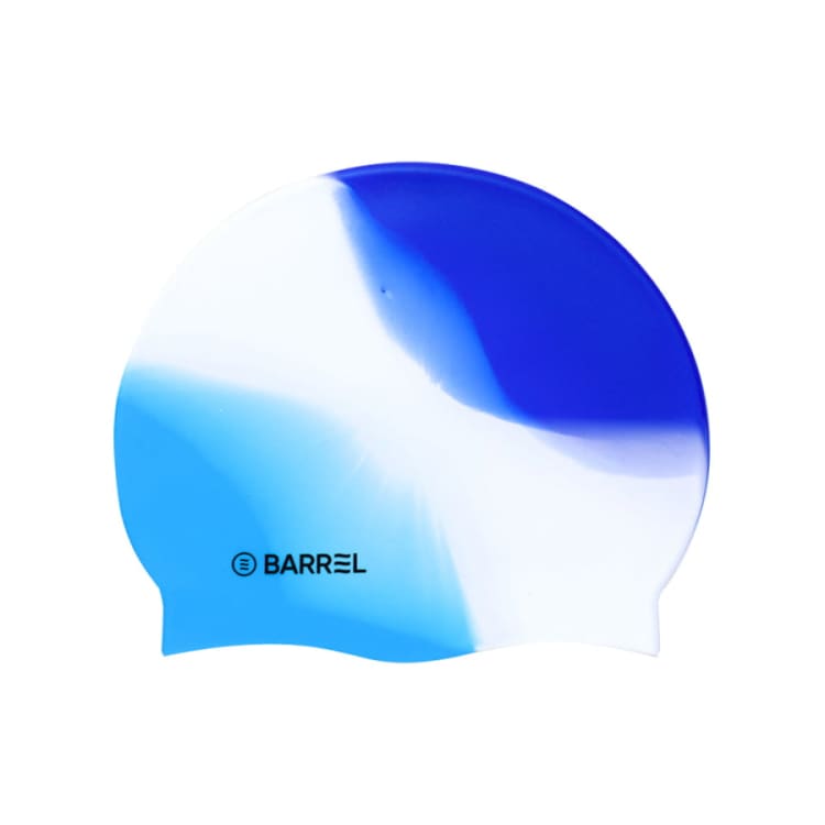 Barrel Sunrise Silicone Swim Cap - BLUE - Barrel / Blue / ON - Swim Caps | BARREL HK