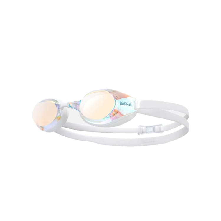Barrel Wide Mirror Swim Goggle-AURORA/WHITE - Barrel / Aurora/White / OSFA - Swim Goggles | BARREL HK