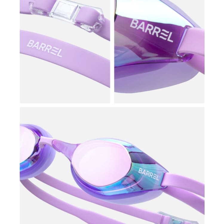 Barrel Wide Mirror Swim Goggle-VIOLET/VIOLET - Barrel / Violet/Violet / OSFA - Swim Goggles | BARREL HK
