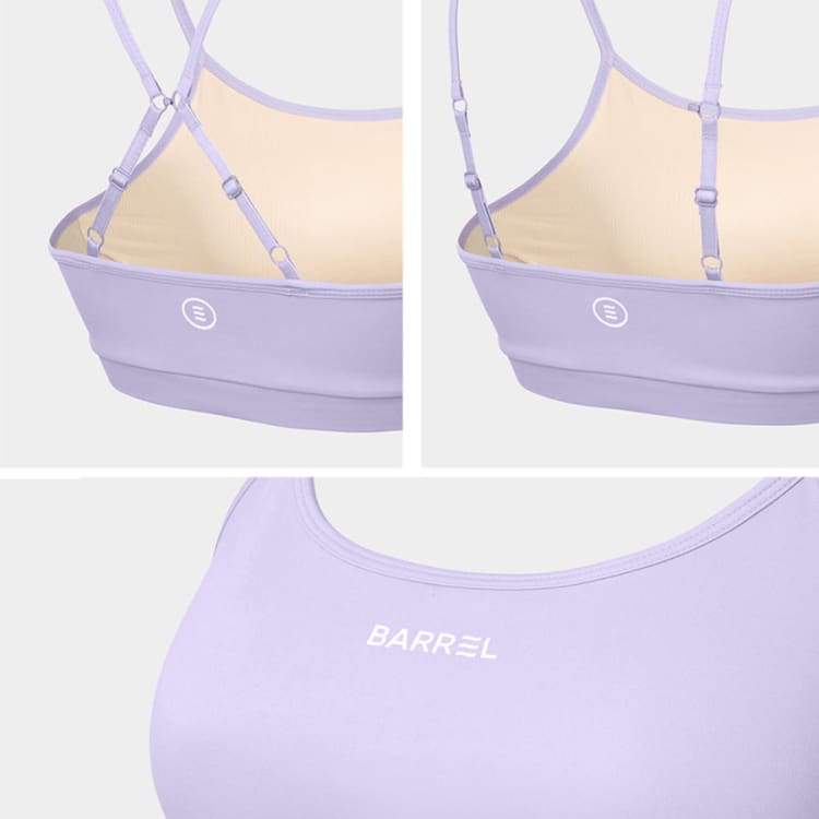 Barrel Women Essential Active Bra Top-LAVENDER - Water/Sports Bras | BARREL HK