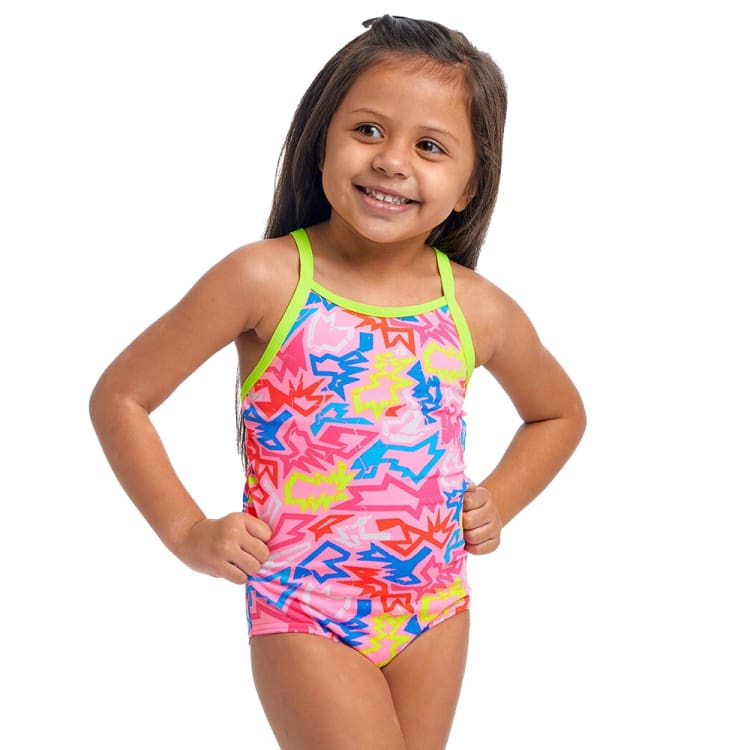 Swimsuits: Funkita Toddler Printed One Piece-ROCK STAR - 2024, Clothing, Fashion, Funkita, FUNKY | FKS022G7183403