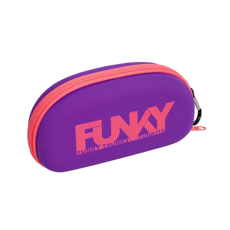 Cases: Funky Case Closed Goggle Case-Purple Punch - Funky / Purple Punch / Accessories, Accessory Cases, Cases, Fashion, FUNKY |