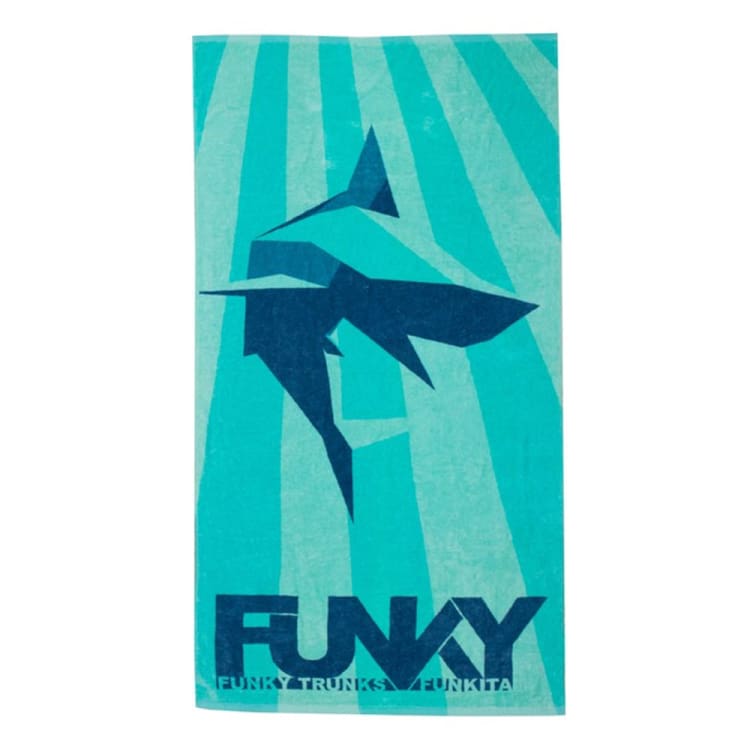 Towels & Ponchos: Funky Cotton Towel-Shark Bay - Funky Trunks / Shark Bay / ON / 2023, Accessories, Blankets & Towels, Fashion, FUNKY |