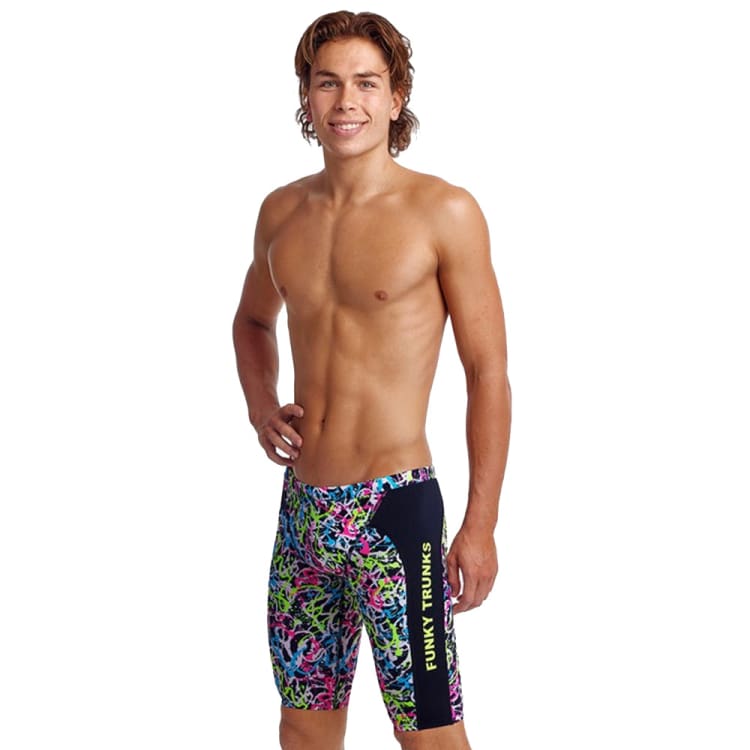 Swimsuits: Funky Men Training Jammers-Messed Up - Clothing, Fashion, FUNKY, Funky Trunks, Hong Kong | FT37M7147930