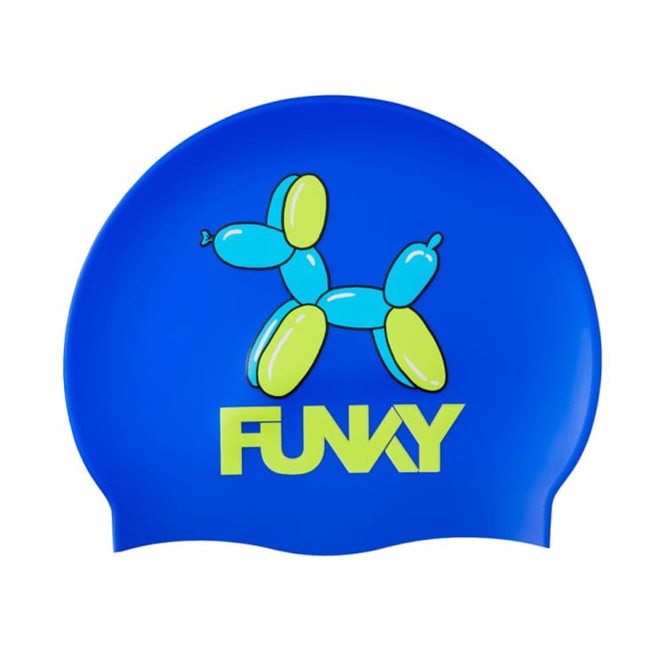 Swim Caps: Funky Silicone Swim Cap-Balloon Dog - Funky / Balloon Dog / ON / Accessories, Balloon Dog, Caps, Fashion, FUNKY | FYG017N7103700