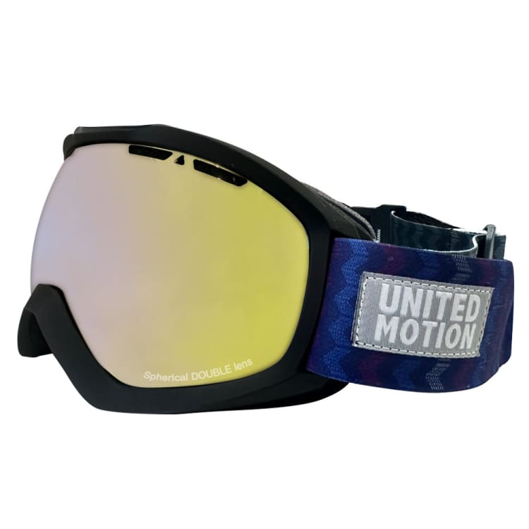 Goggles / Snow: JP Kids Mirror Snow Goggle-BLUE - United Motion / Blue / ON / Accessories, Bearx, Blue, Eyewear, Goggles |