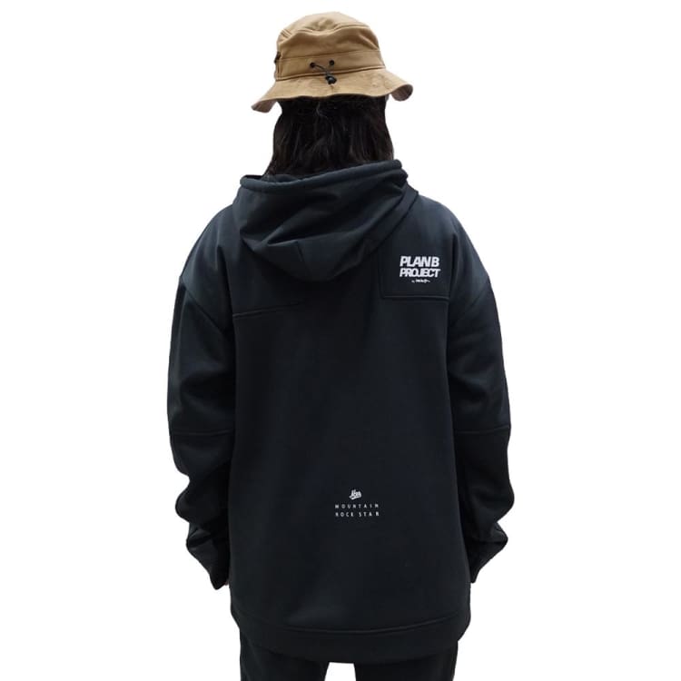 Hoodies & Sweaters: PLANB PROJECT M2 Waterproof Hooded (Japanese Brand) Black [Unisex] - 2021, Black, Clothing, Hoodies & Sweaters, Ice & 