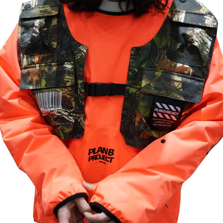 Jackets / Snow: PLANB PROJECT Piste Snow Jacket (Japanese Brand) Orange [Unisex] - 2021, Clothing, Ice & Snow, Jackets, Jackets / Snow | 