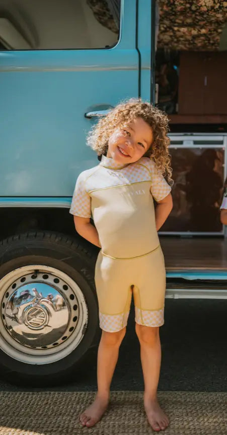 Avaly Kids 2mm Shorty Wetsuit-AVOCA2