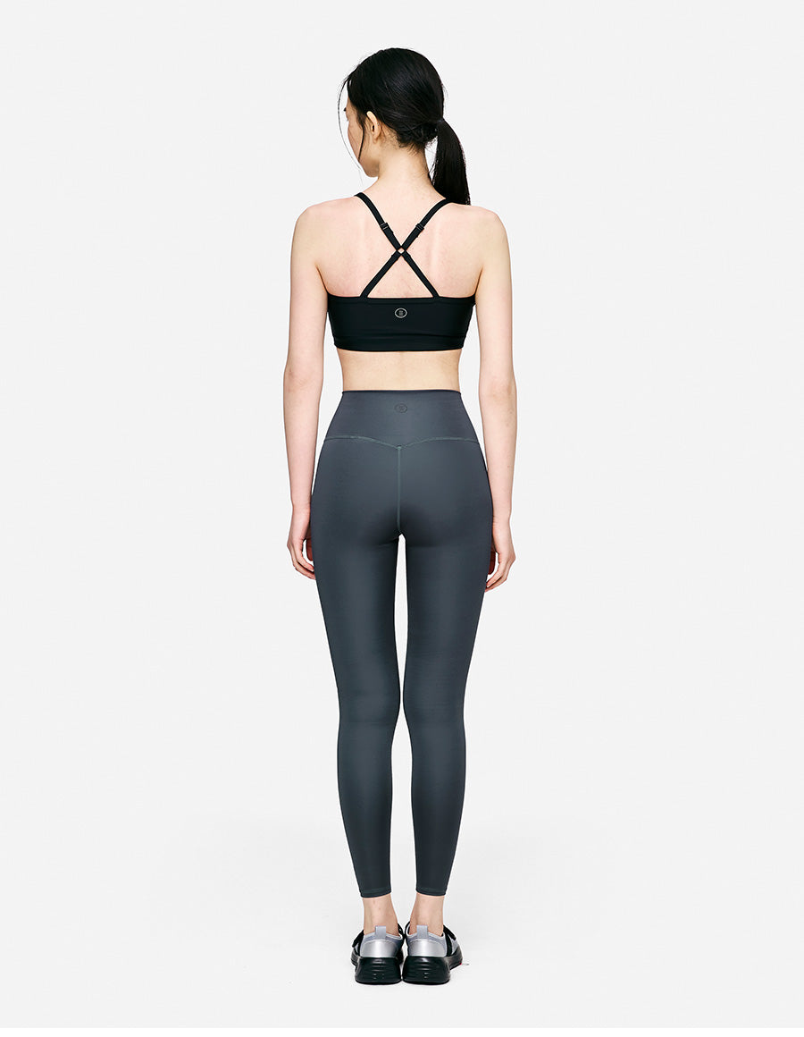 Barre Women Zip-Up Bra Top-BLACK7
