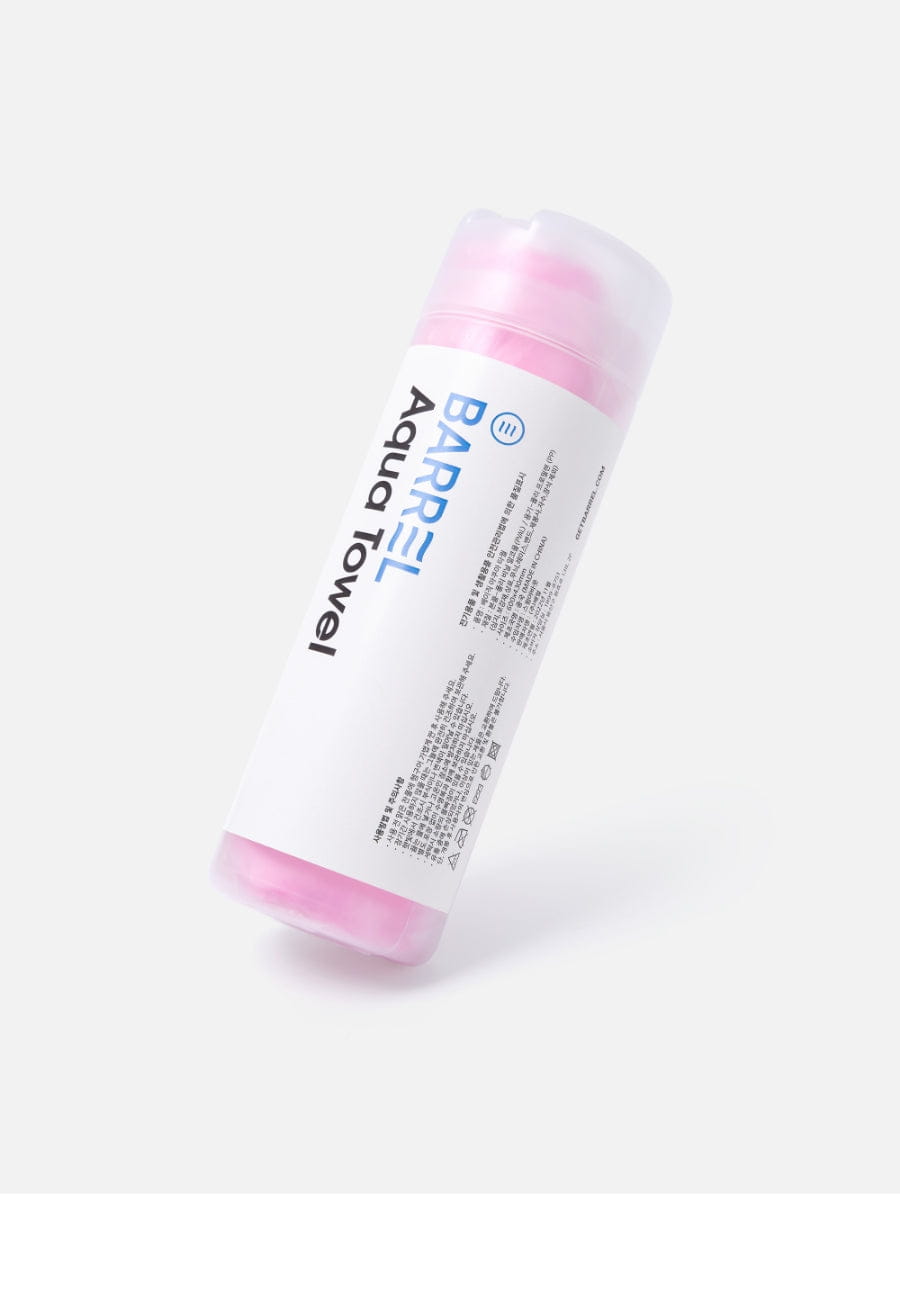 Barrel Basic Aqua Towel-PINK_image1