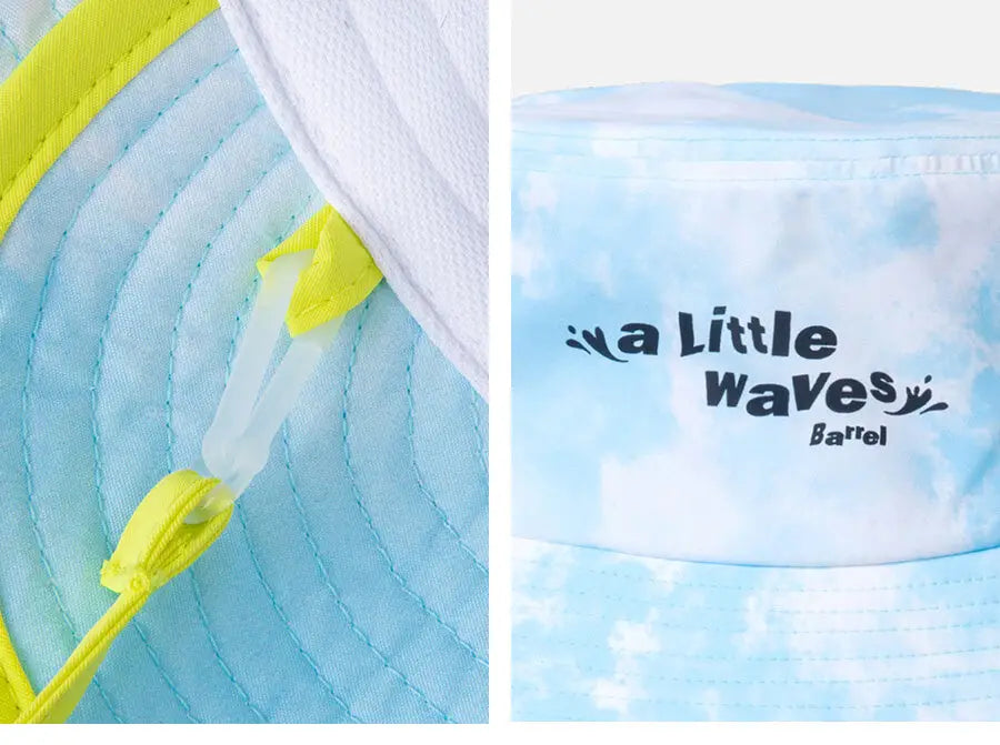 Barrel Kids Wave Surf Bucket Hat-BLUE_image3