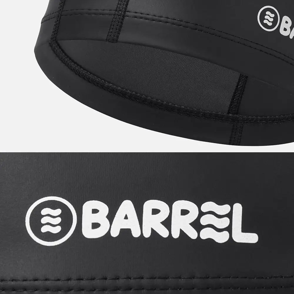 Barrel Kids Basic Silitex Swim Cap-BLACK_image2