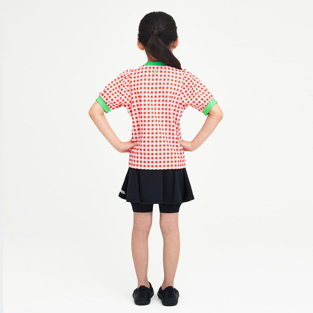 Barrel Kids Essential Half Leggings Skirt-BLACK_image2