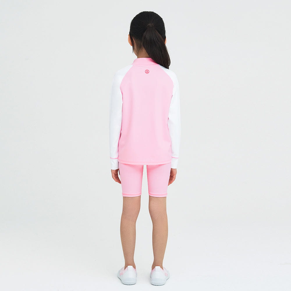 Barrel Kids Essential Half Water Leggings-PINK_image3