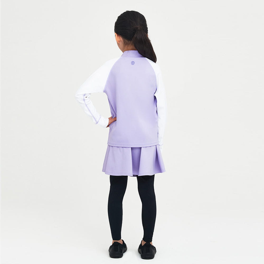 Barrel Kids Essential Skirt Leggings-LAVENDER_image2