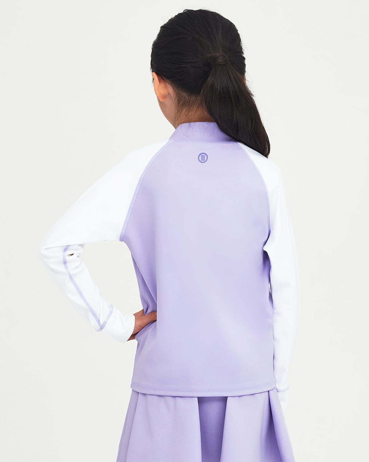 Barrel Kids Essential Rash Guard-LAVENDER_image2