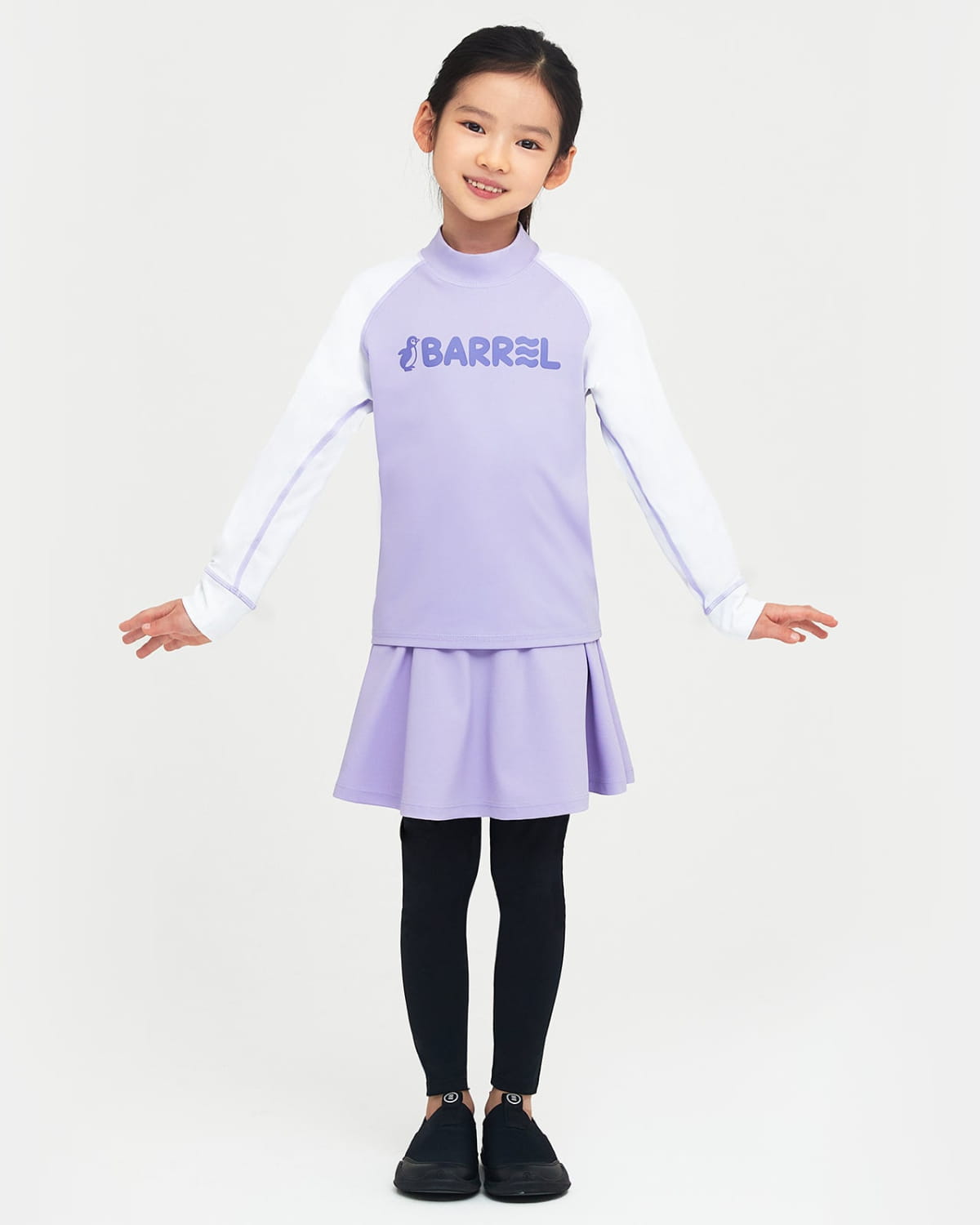 Barrel Kids Essential Rash Guard-LAVENDER_image3