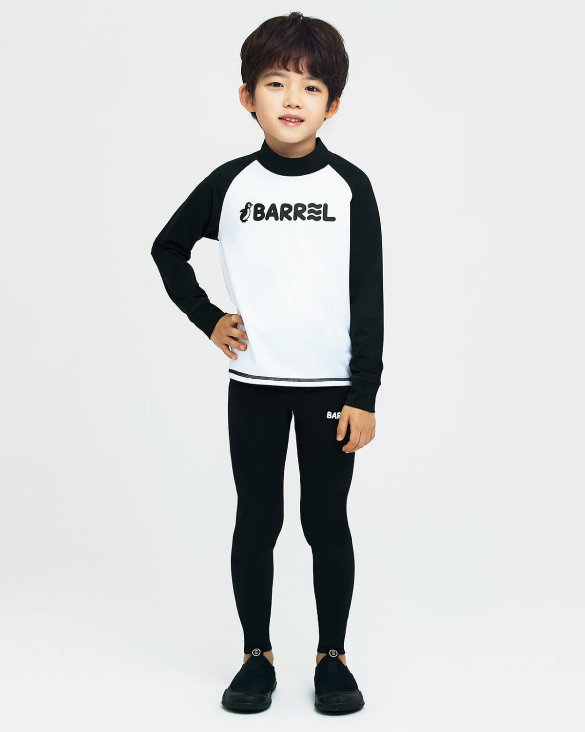 Barrel Kids Essential Rash Guard-WHITE_image3
