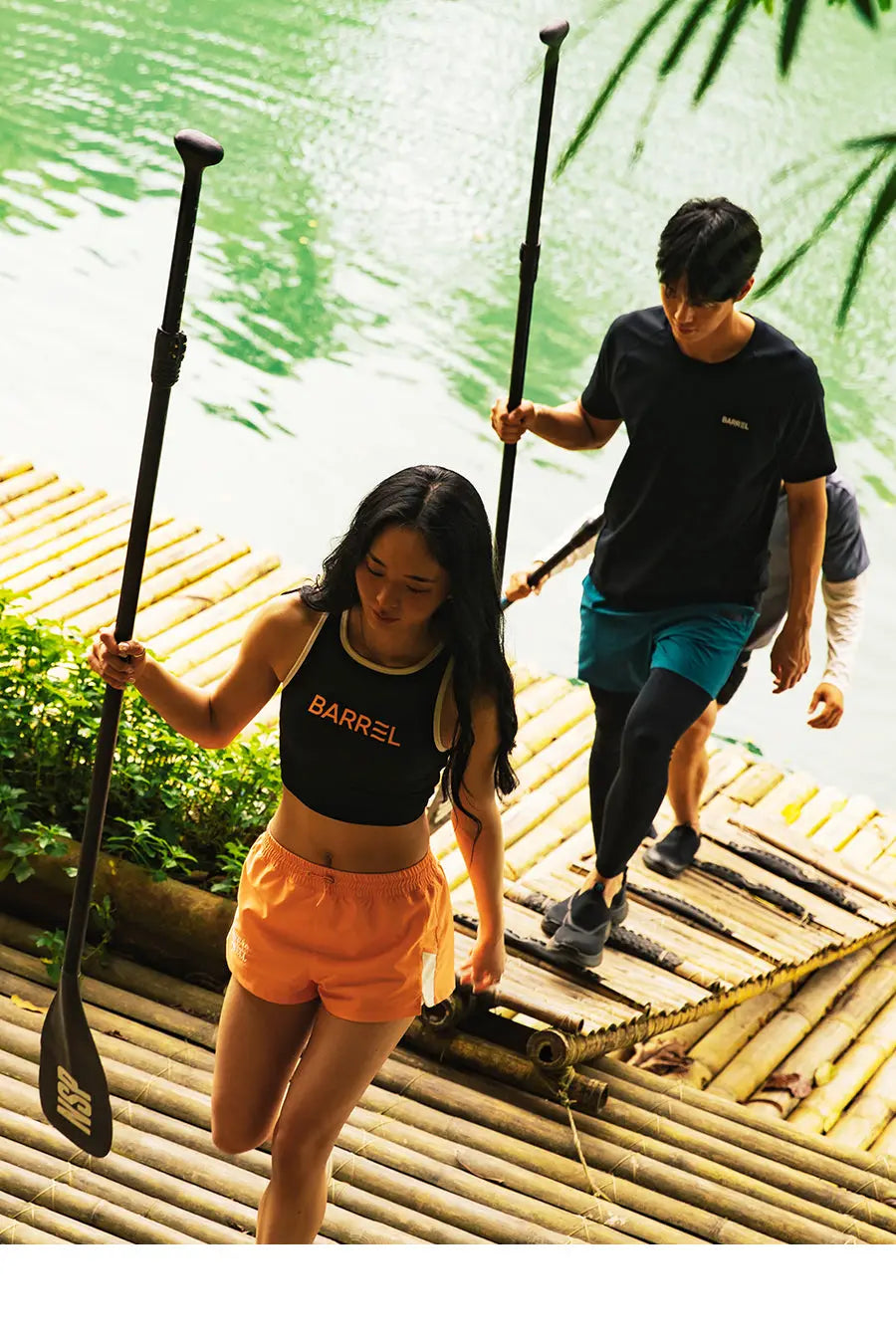 Barrel Men Essential Shorts Leggings-TURQUOISE_image4