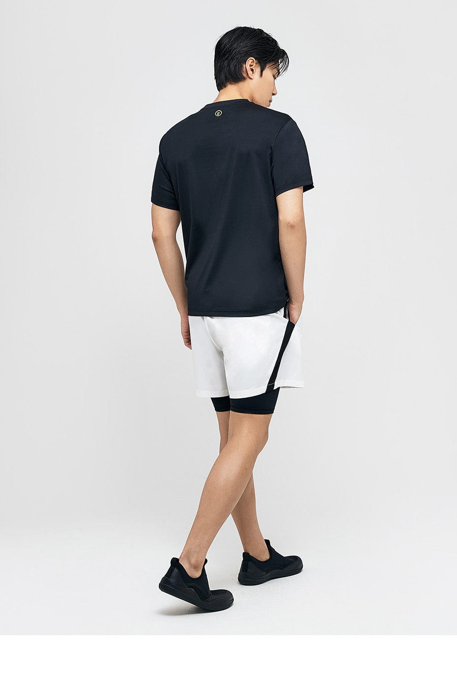 Barrel Men Romantic Motion Leggings Shorts-WHITE_image6