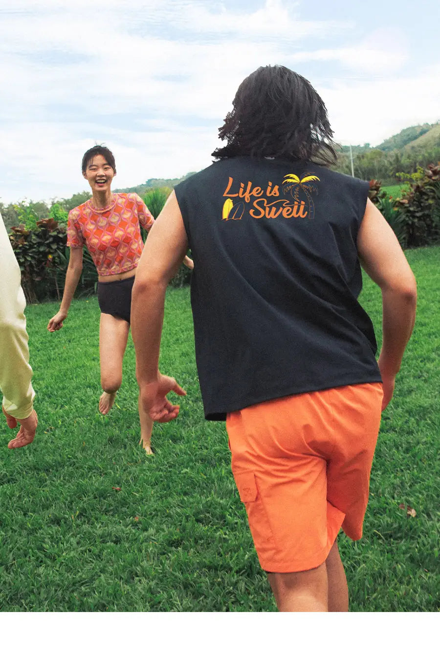 Barrel Men Tropical Sleeveless Rash Guard_BLK_image4