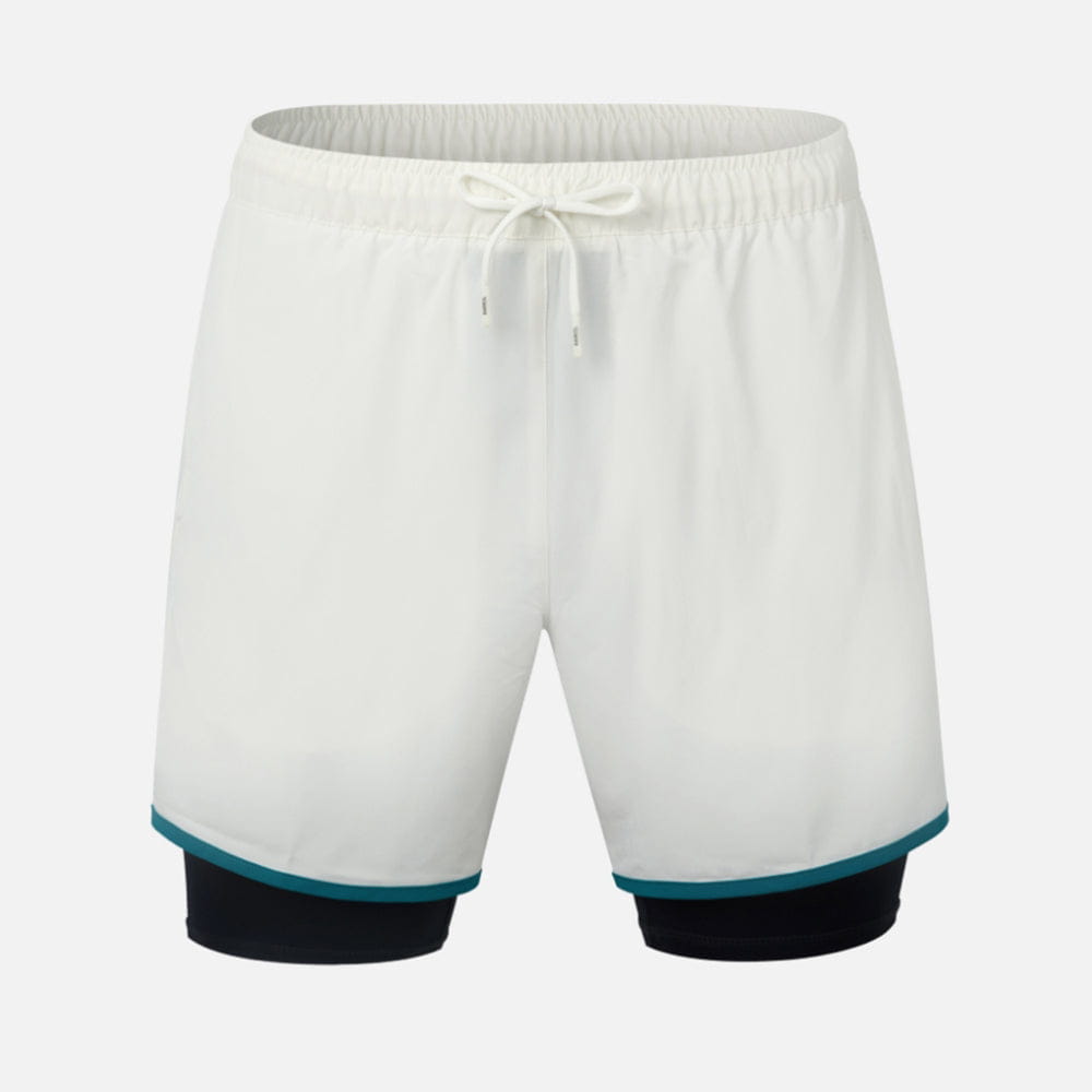 Barrel Men Vibe 4" Leggings Shorts-IVORY_image1