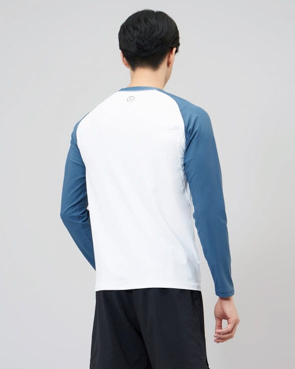 Barrel Mens Abyssal RelaxFit Rashguard-WHITE_image2