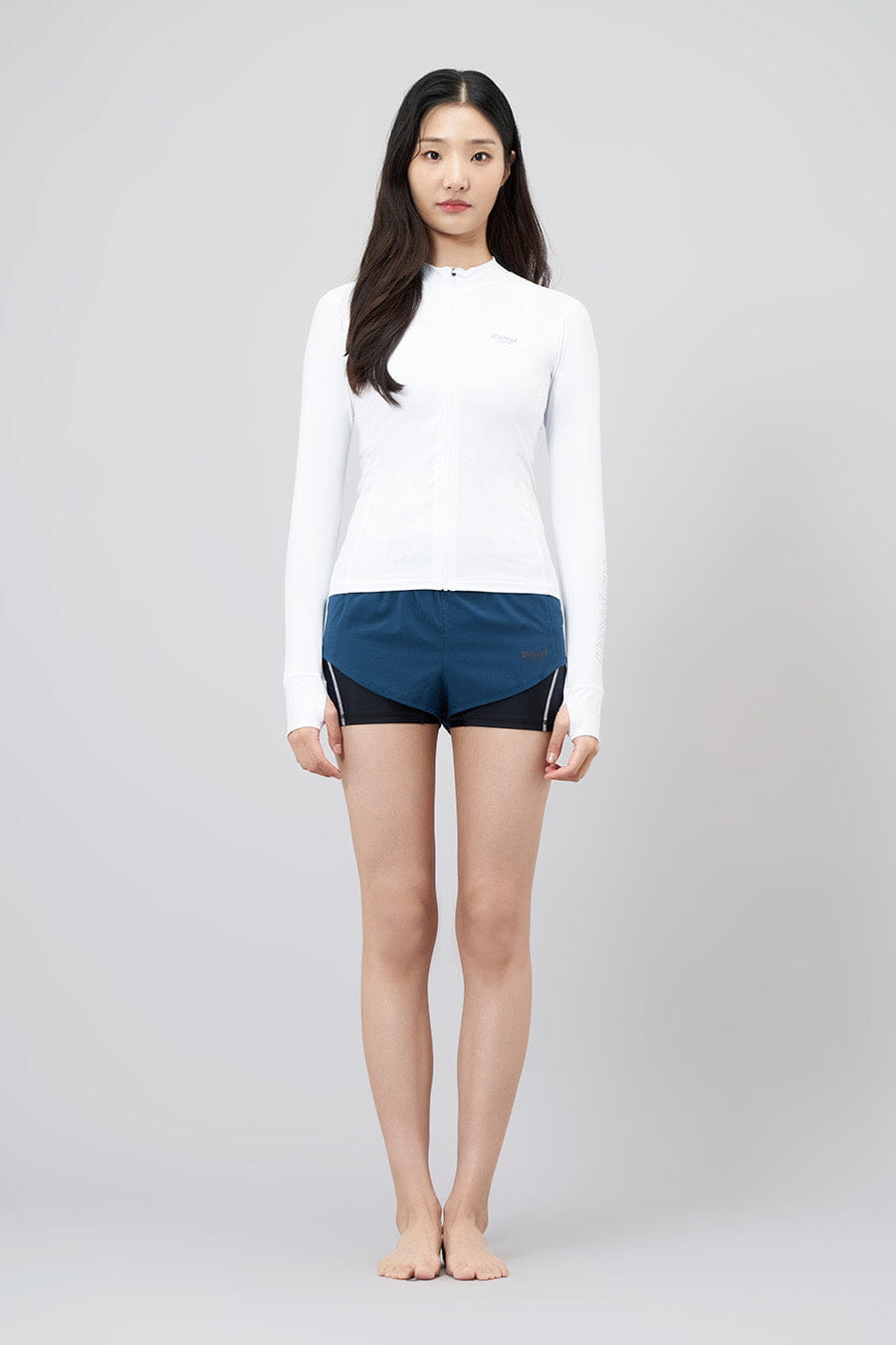 Barrel Womens Abyssal Urban Water Shorts-GREEN_image1