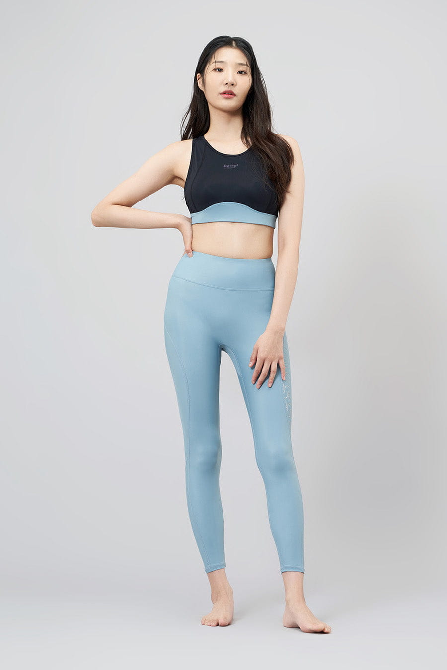 Barrel Womens Abyssal Water Leggings-BLUE_image3
