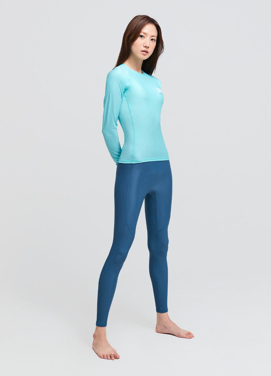 Barrel Womens Essential Water Leggings-BLUE_image3