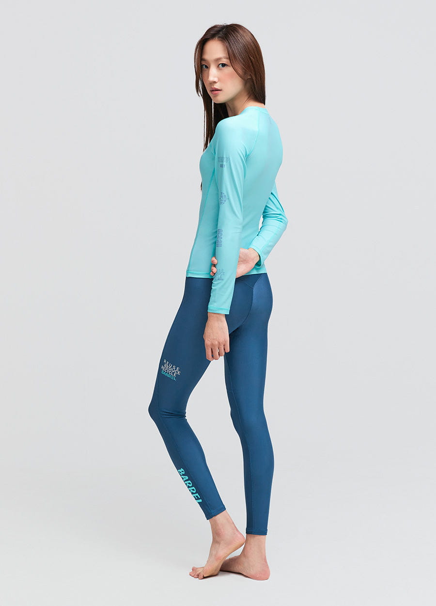 Barrel Womens Essential Water Leggings-BLUE_image4