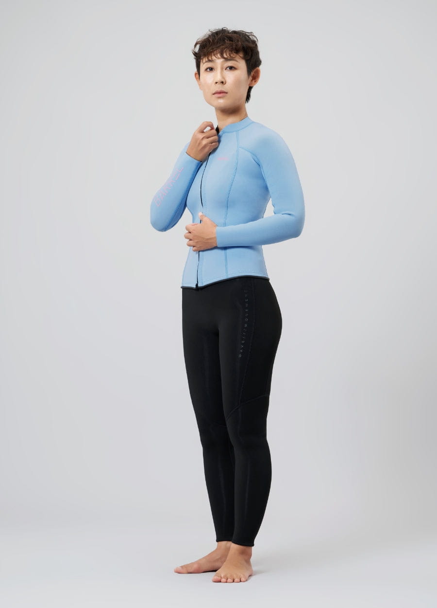 Barrel Womens Standard Neoprene Surf Pants-BLACK_image2