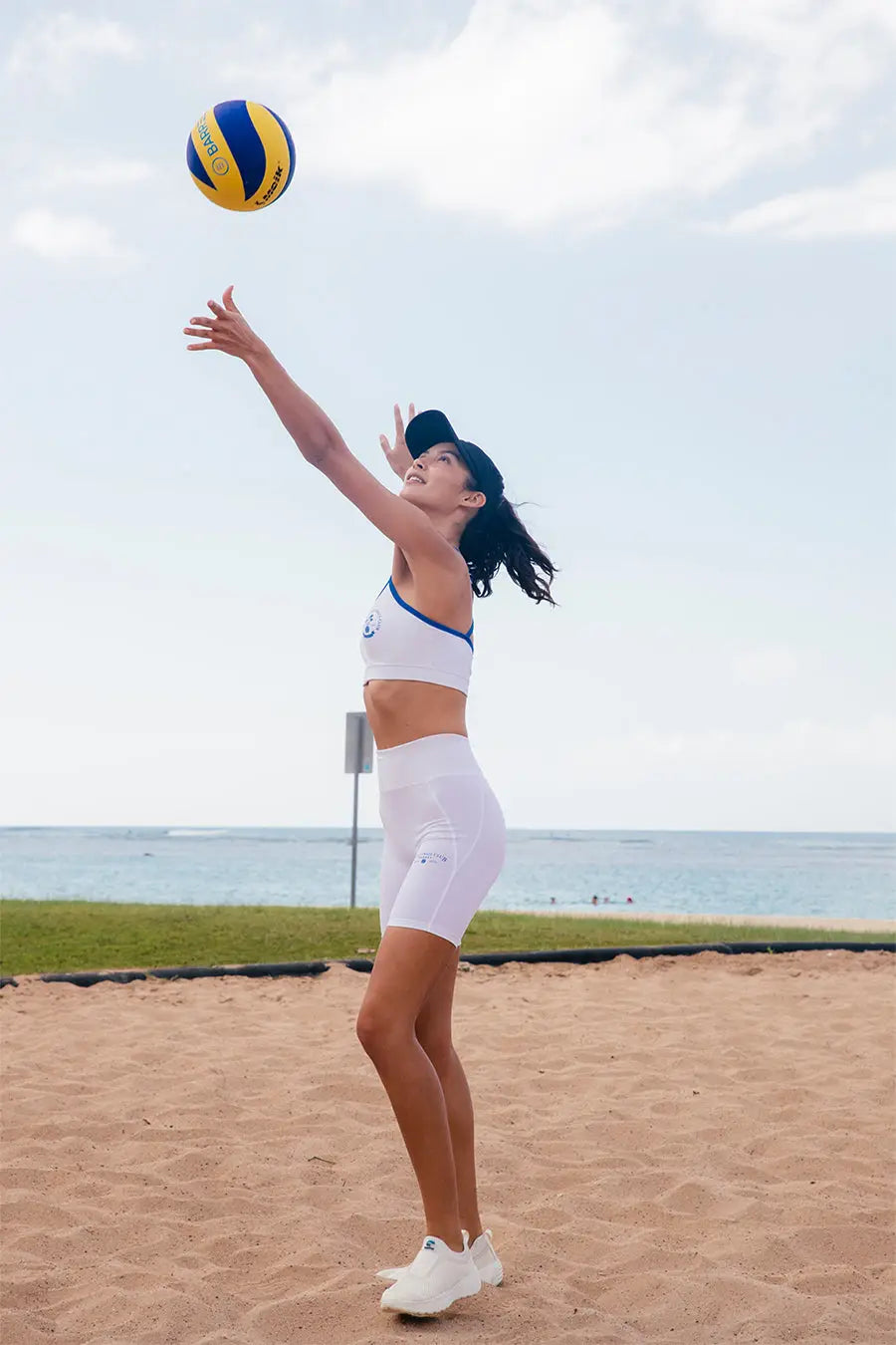 Barrel Womens Volley Lowcut Water Leggings-WHITE_image4