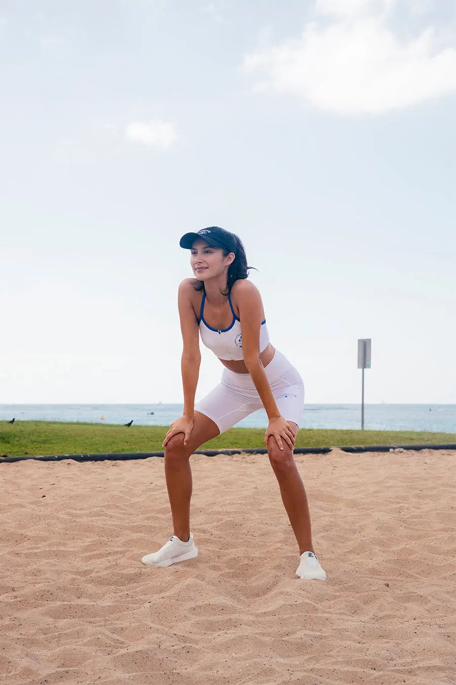 Barrel Womens Volley Lowcut Water Leggings-WHITE_image3