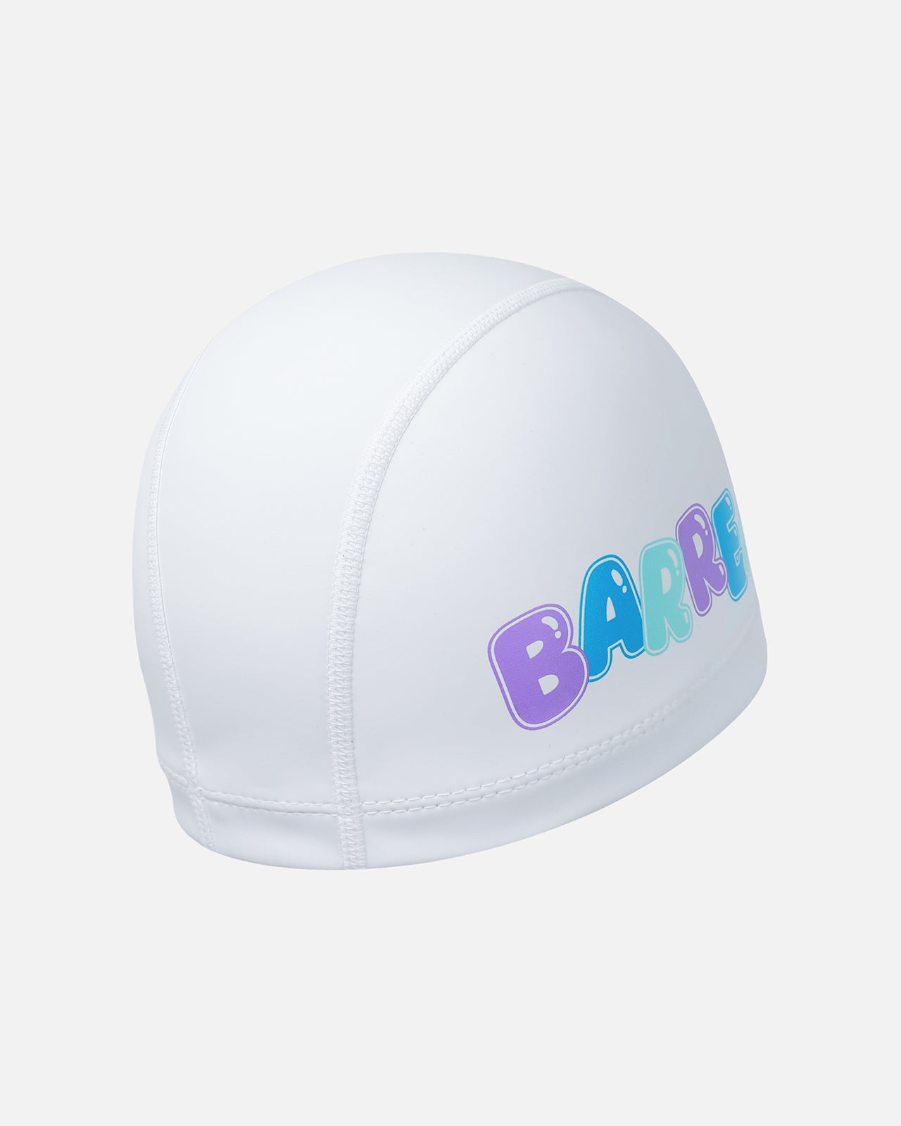 Barrel Ballon Silitex Swim Cap-WHITE_image3