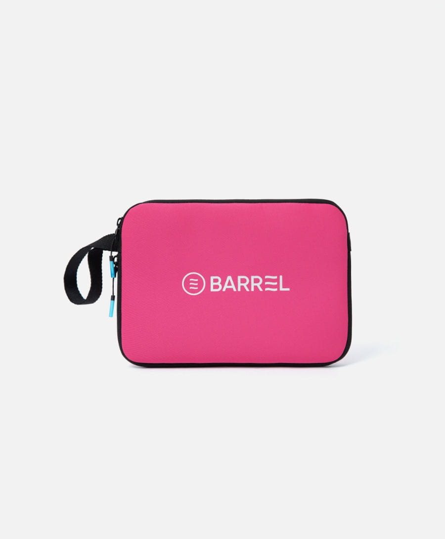 Barrel Basic Swim Pouch-NEON PINK_image1