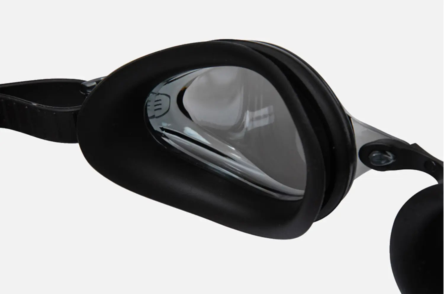 Barrel Comfort Racer Mirror Swim Goggles-BLACK6