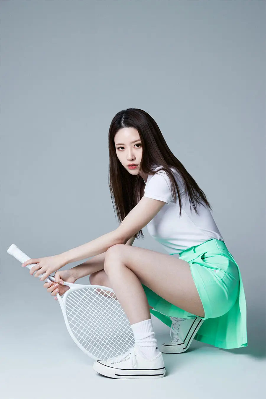 Barrel Fit Club Culotte Pants-GREEN_image3