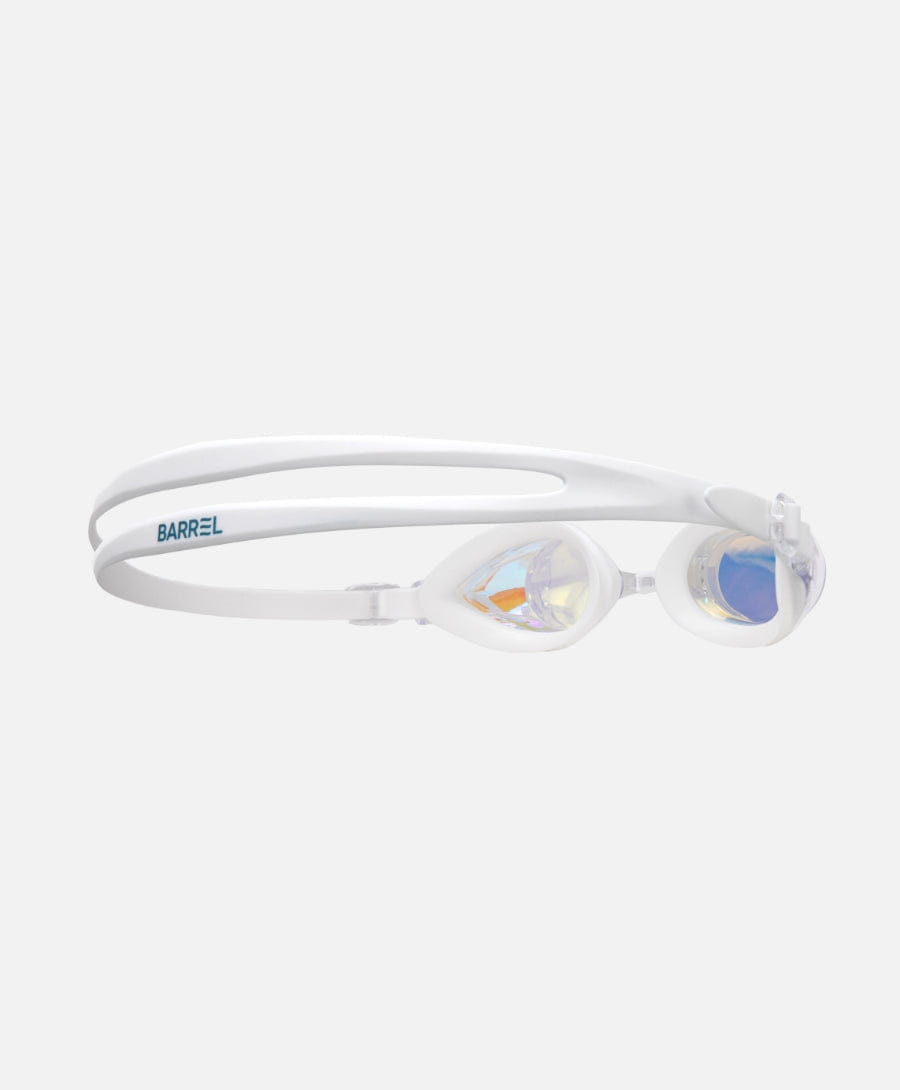 Barrel Glide Mirror Swim Goggle-AURORA/WHITE_image2