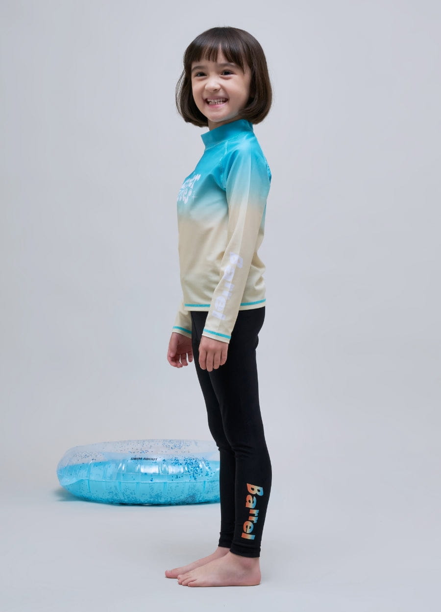 Barrel KIDS OCEAN RASHGUARD_ BLUE_image6