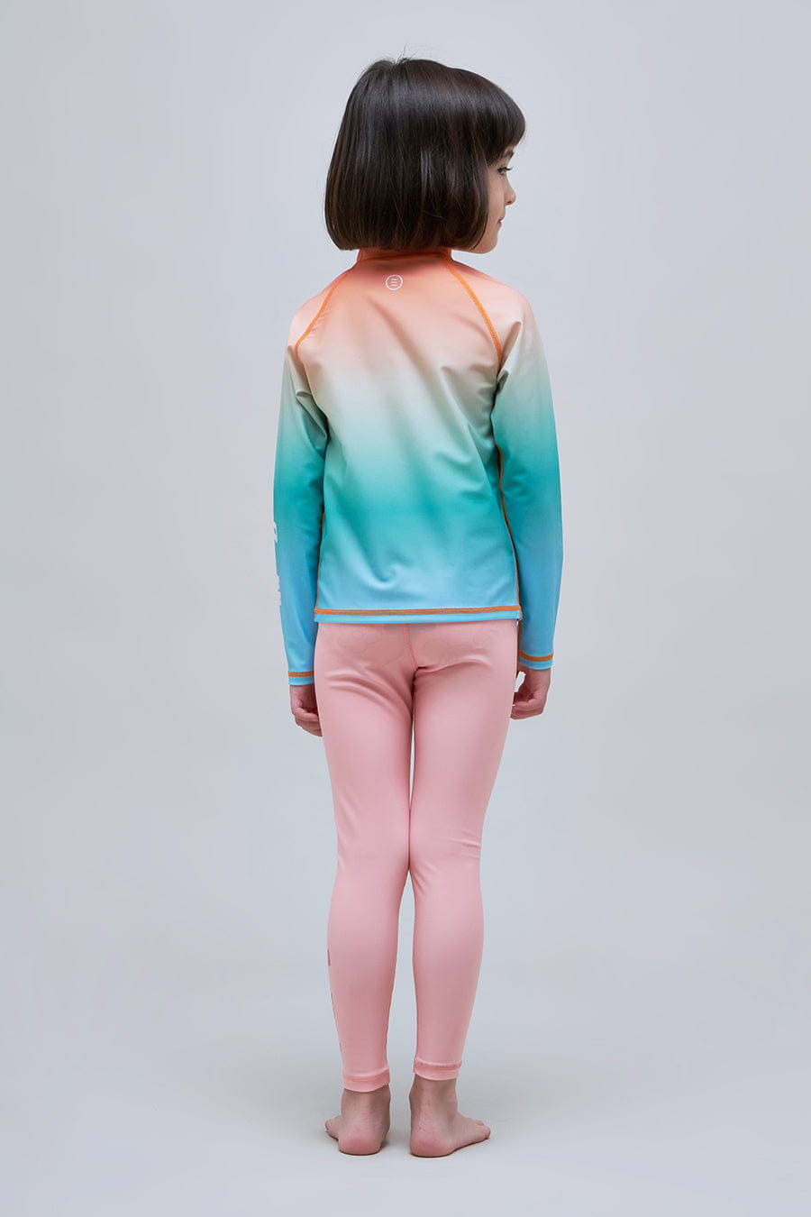 Barrel KIDS OCEAN RASHGUARD_ ORANGE_image4