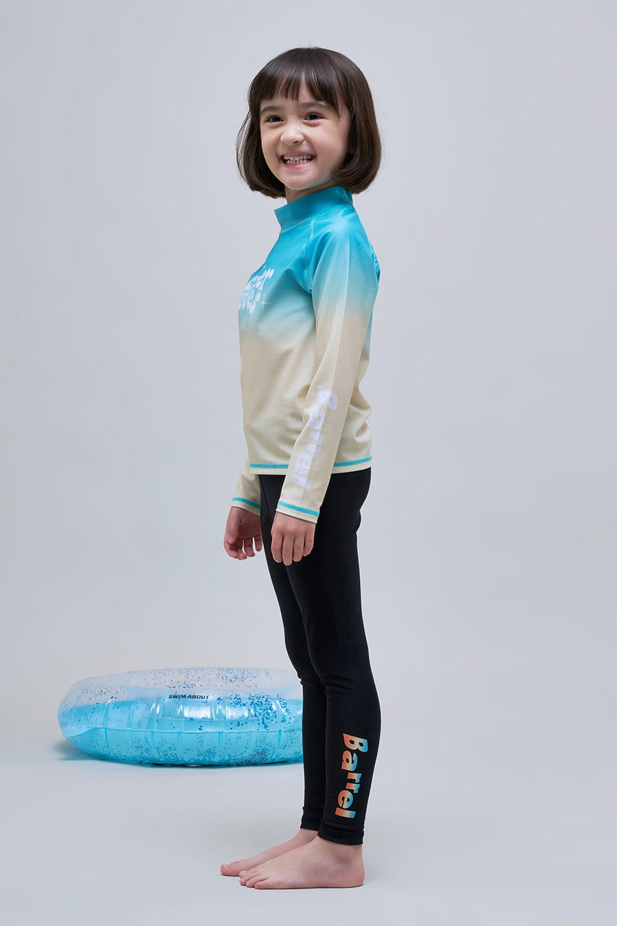 Barrel KIDS OCEAN WATER LEGGINGS_BLACK_image3