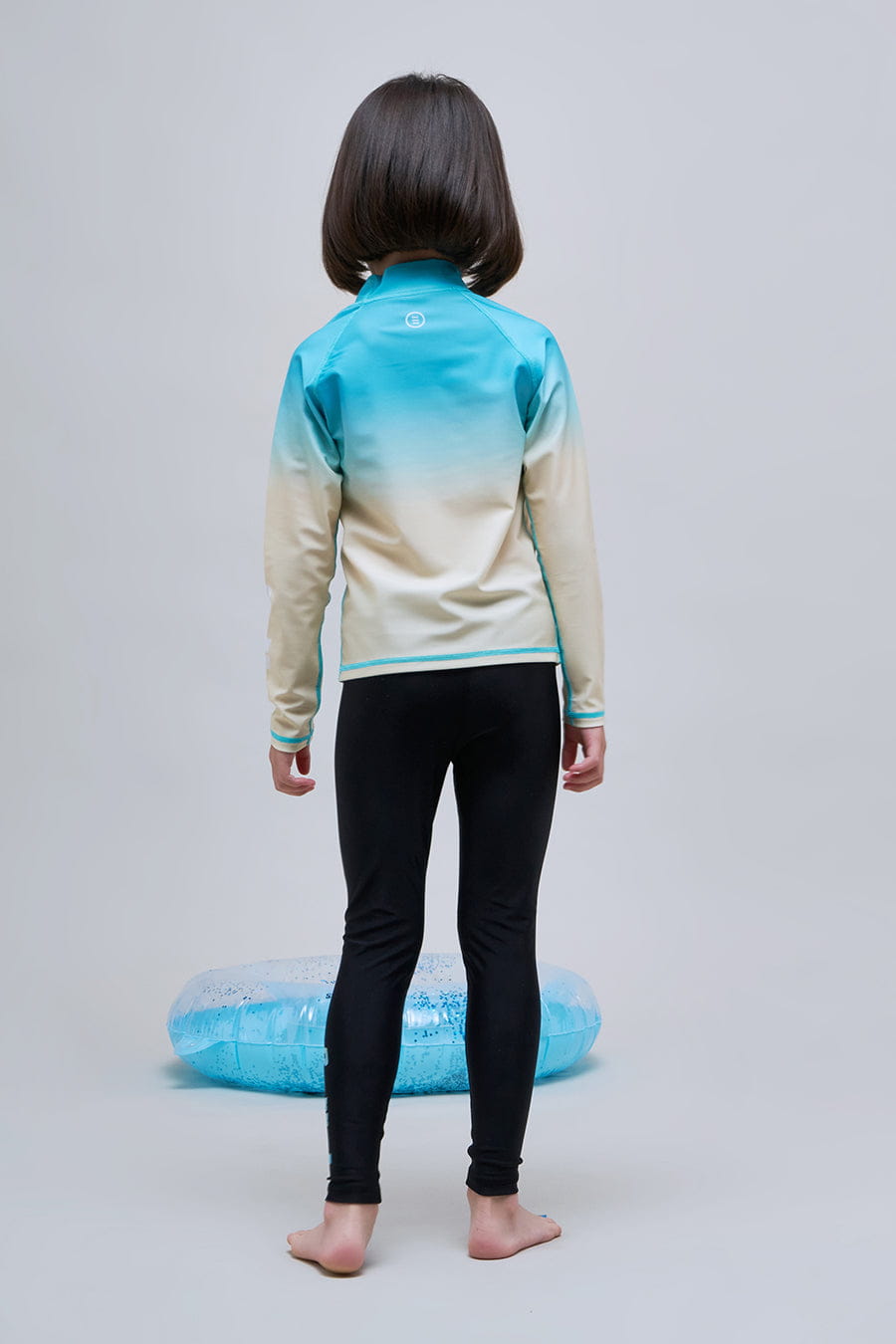 Barrel KIDS OCEAN WATER LEGGINGS_BLACK_image