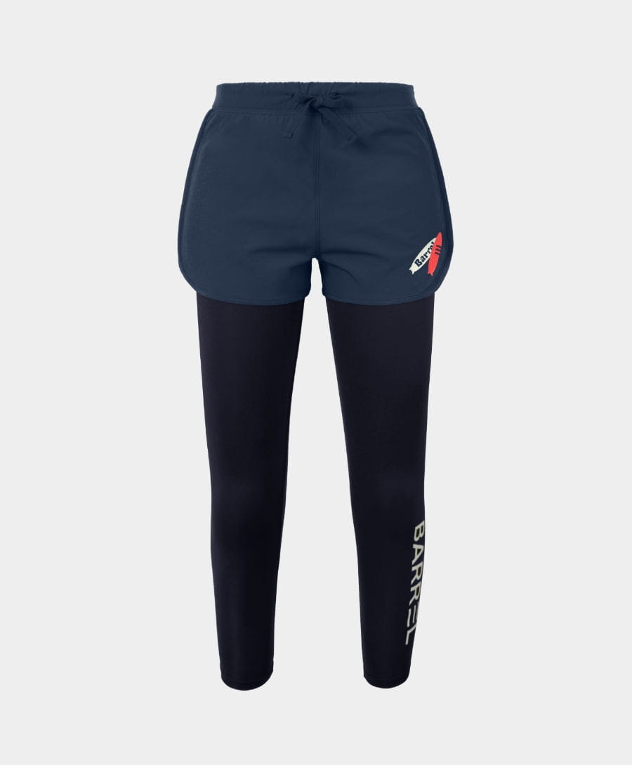 Barrel Kids Vibe 9" Leggings Shorts-BLUE_image1