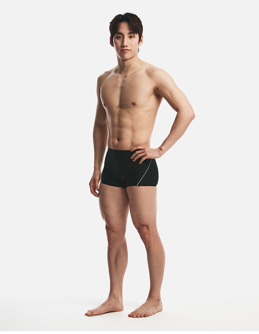Barrel Men Basic Short Jammer-BLACK4